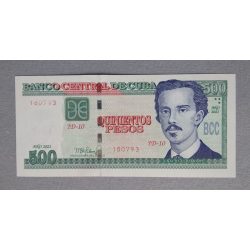 Kuba 500 Pesos 2021 Unc