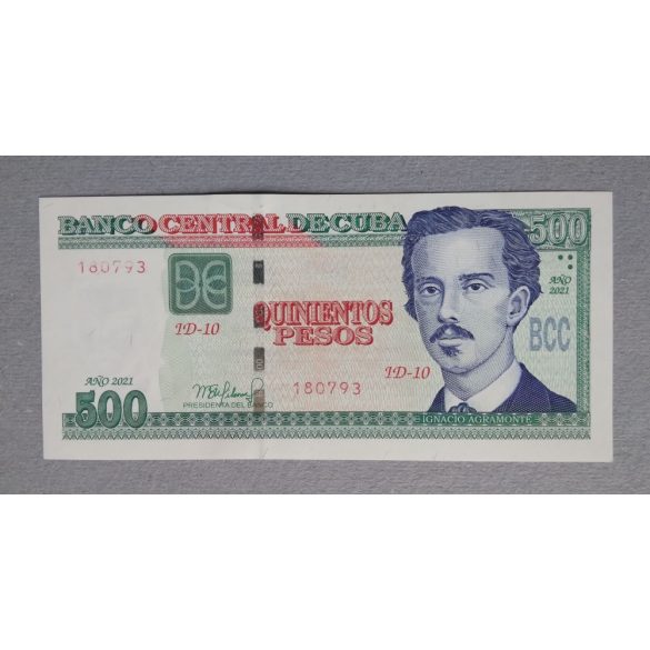 Kuba 500 Pesos 2021 Unc