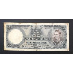 Fiji 5 Sillings 1941 VG