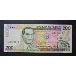 Philippines 200 Piso 2004 Unc-