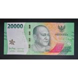Indonesia 20000 Rupiah 2022 aUNC