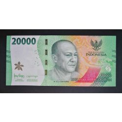 Indonesia 20000 Rupiah 2022 aUNC