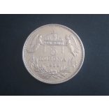 Magyarország 5 Korona 1909 KB ezüst aXF