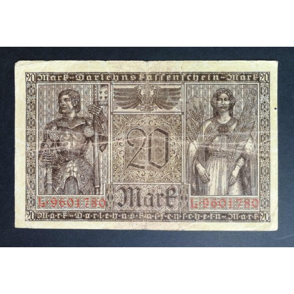Germany 20 Mark 1918 VG+