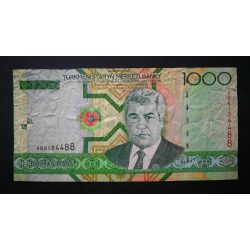 Turkmenistan 1000 Manat 2005 F