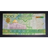 Turkmenistan 1000 Manat 2005 F