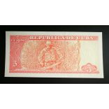 Cuba 3 Pesos 2004 UNC