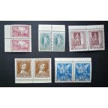Hungary 1923 Sandor Petofi in pairs ** MNH