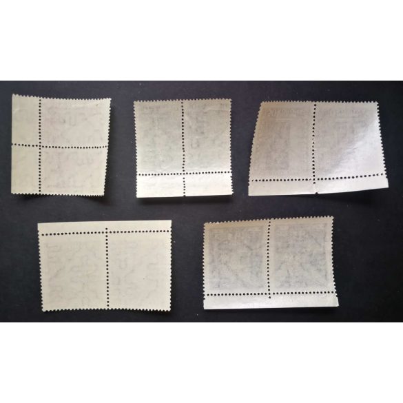 Hungary 1923 Sandor Petofi in pairs ** MNH