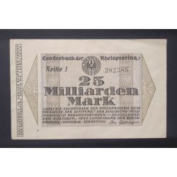 Németország 25 Milliárd Mark Düsseldorf 1923 XF-