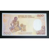 Kongó 500 Francs 1990 UNC 