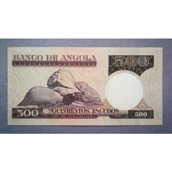Angola 500 Kwanzas 1973 UNC-