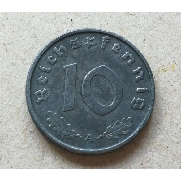 Németország 10 Pfennig 1943