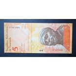Venezuela 5 Bolivares 2011 Unc