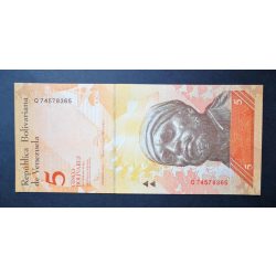 Venezuela 5 Bolivares 2011 Unc