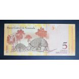 Venezuela 5 Bolivares 2011 Unc