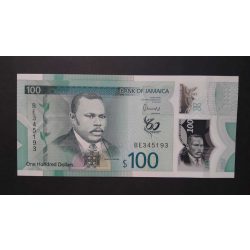 Jamaica 100 Dollars 2022 UNC 