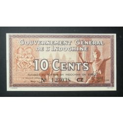 Francia Indokína 10 Cents 1939 Unc-