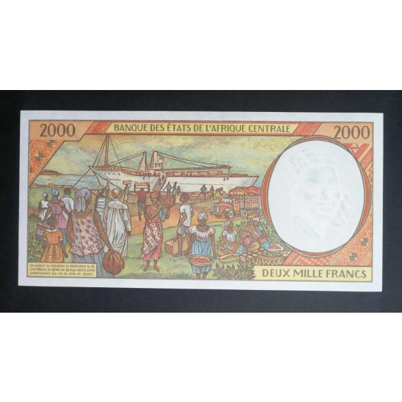 Central African States Central African Republic 2000 Francs 1999 aUNC