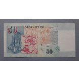 Singapore 50 Dollars 2005 XF+