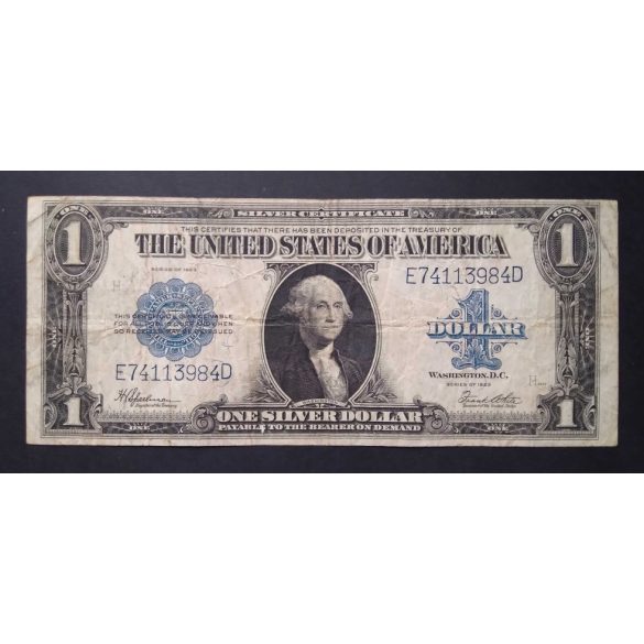 USA 1 Dollar 1923 Silver certificate F