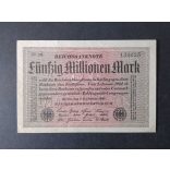 Germany 50 Million Mark 1923 XF+