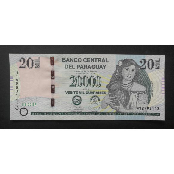 Paraguay 20000 Guaranies 2017 UNC