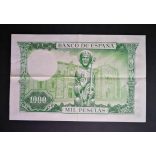 Spain 1000 Pesetas 1965 VF