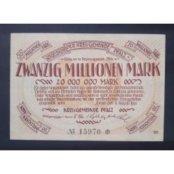 Germany 20 Million Mark 1923 XF+ Speyer