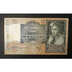 Hollandia 10 Gulden 1940 F