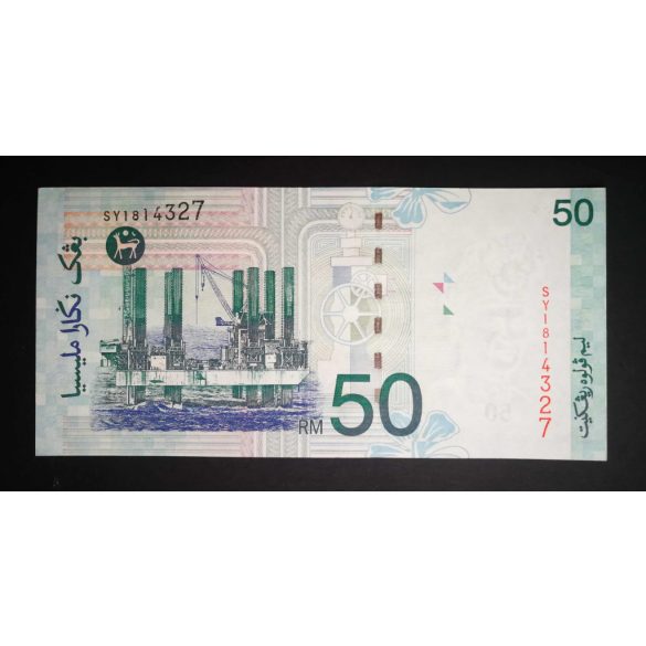 Malajzia 50 Ringgit 2001 UNC 