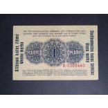 Germany 1 Mark Poland, Lithuania, Latvia occupation 1918 VF+