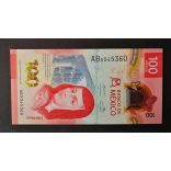 Mexikó 100 Pesos 2020 UNC Polymer