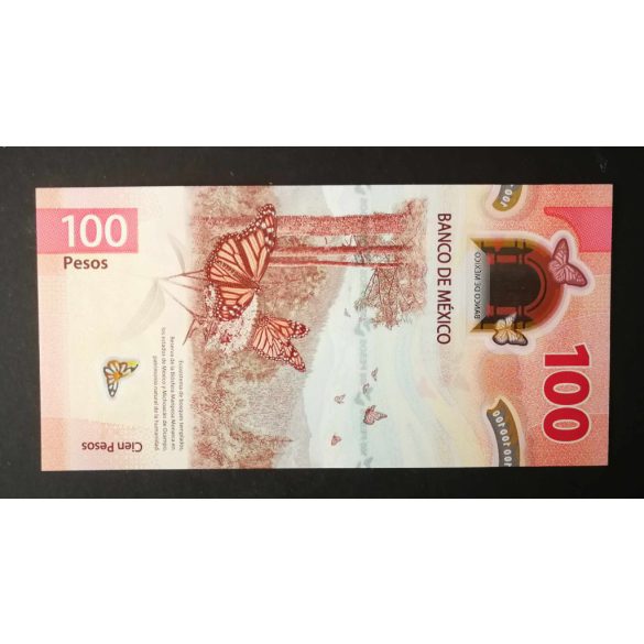 Mexikó 100 Pesos 2020 UNC Polymer