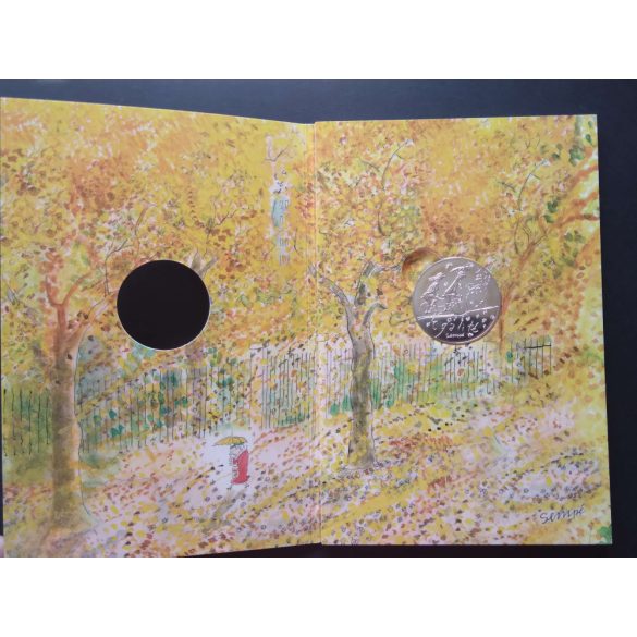 France 10 Euro 2014 Egalité commemorative coin in decorative packaging