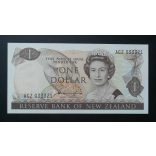 New Zealand 1 Dollar 1981 UNC-