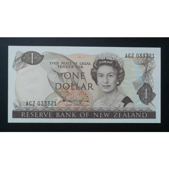 New Zealand 1 Dollar 1981 UNC-