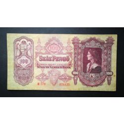 Hungary 100 Pengő 1930 F+