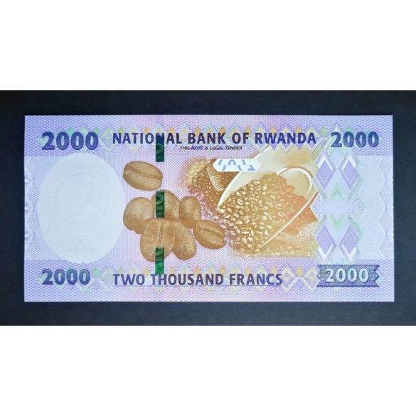 Ruanda 2000 Francs 2024 UNC