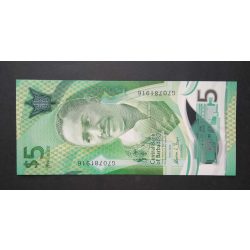 Barbados 5 Dollar 2022 UNC 