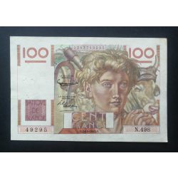 Franciaország 100 Francs 1952 VF