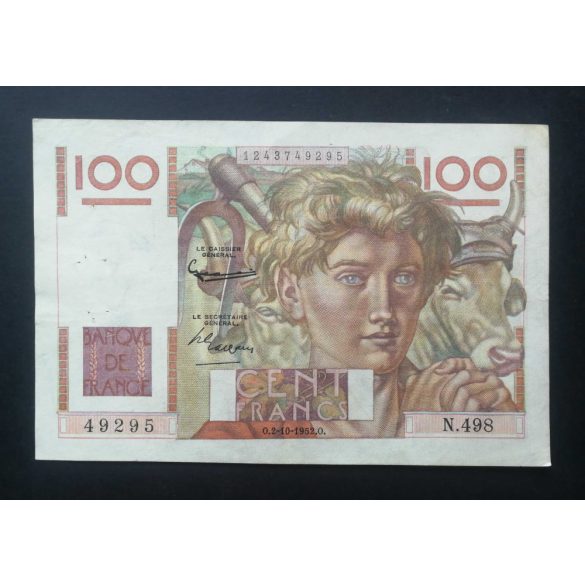 France 100 Francs 1952 VF