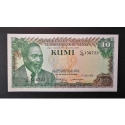 Kenya 10 Shillings 1978 UNC