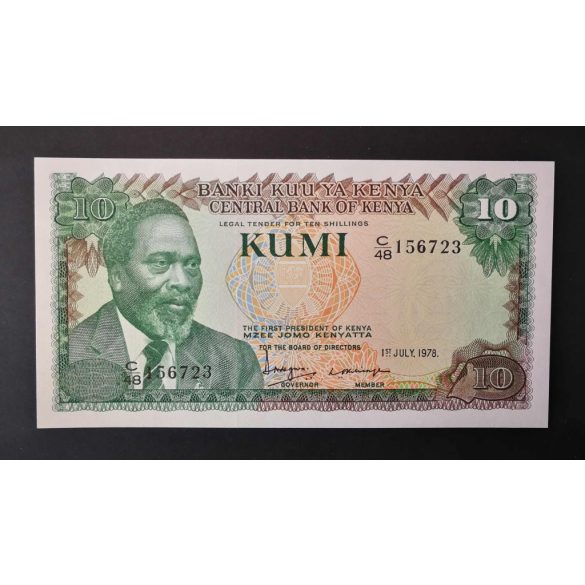 Kenya 10 Shillings 1978 UNC