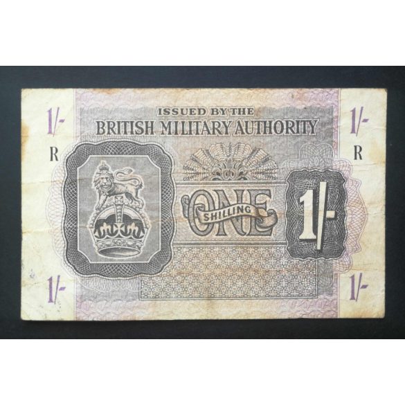 Anglia 1 Shilling 1943 F British Military Authority