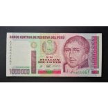 Peru 1 million Intis 1990 F+