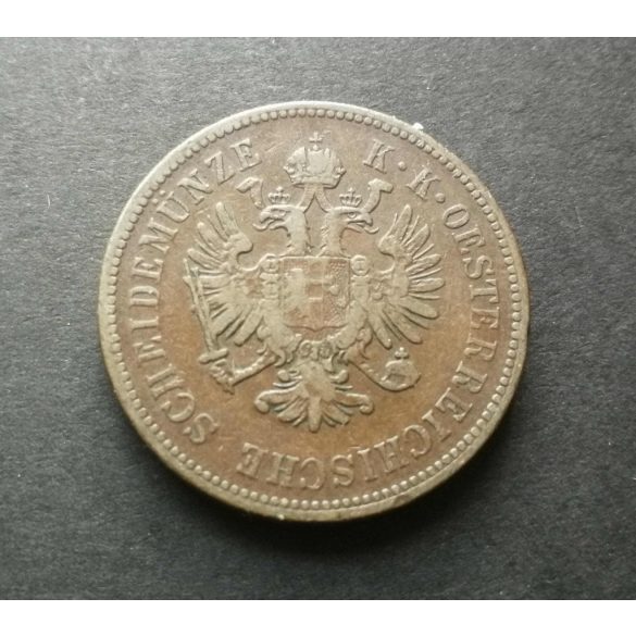 Austria-Hungary 4 Krajcár 1861 B
