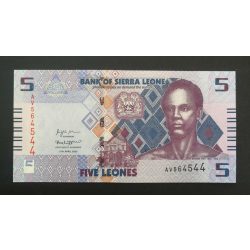 Sierra Leone 5 Leones 2022 UNC 