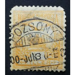Hungary 1900 TURUL 3 F. perf. 12 : 11 3/4 POZSONY used