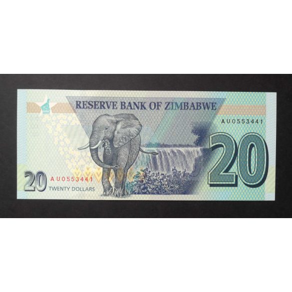 Zimbabwe 20 Dollars 2020 UNC